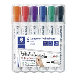 Staedtler WB marker Lumocolor okrogel 2 mm sortirano (6)